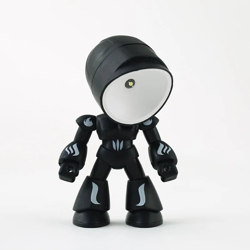 Lampe de chevet mini robot