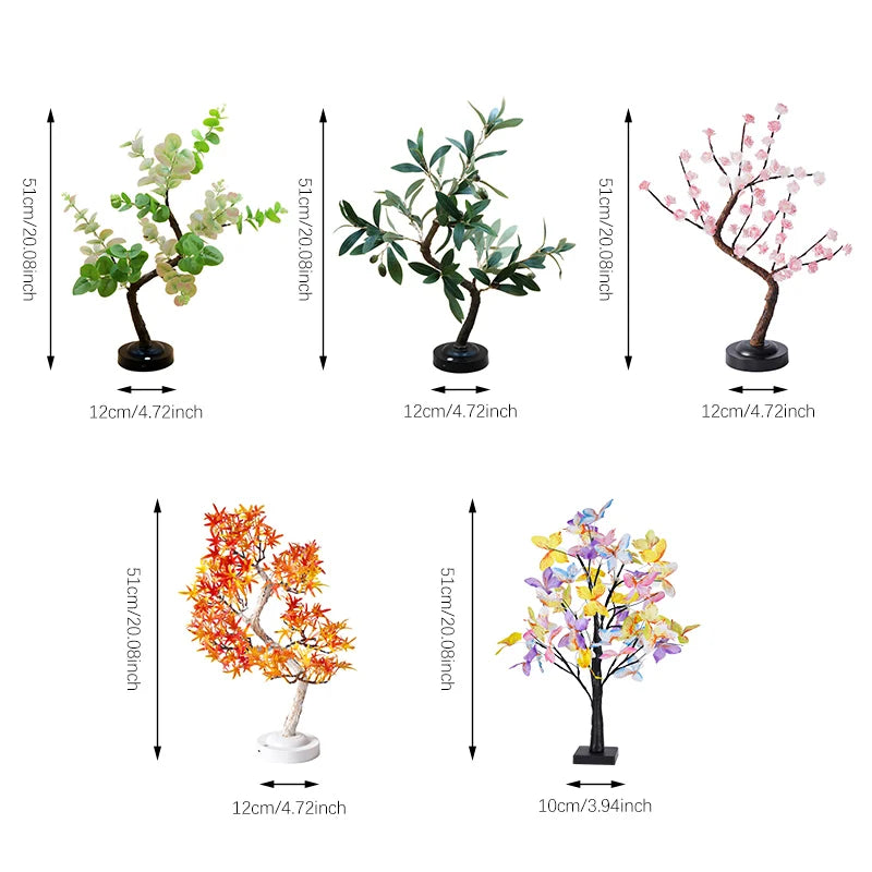 Lampe de chevet arbre