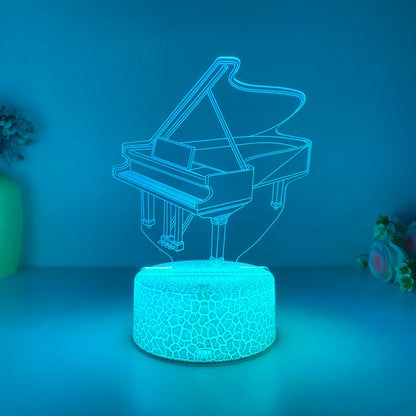 Lampe de chevet piano