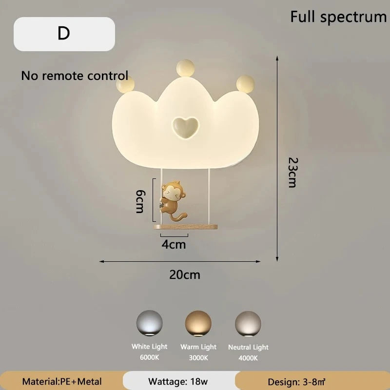 Veilleuse murale bébé