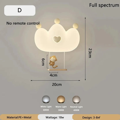 Veilleuse murale bébé