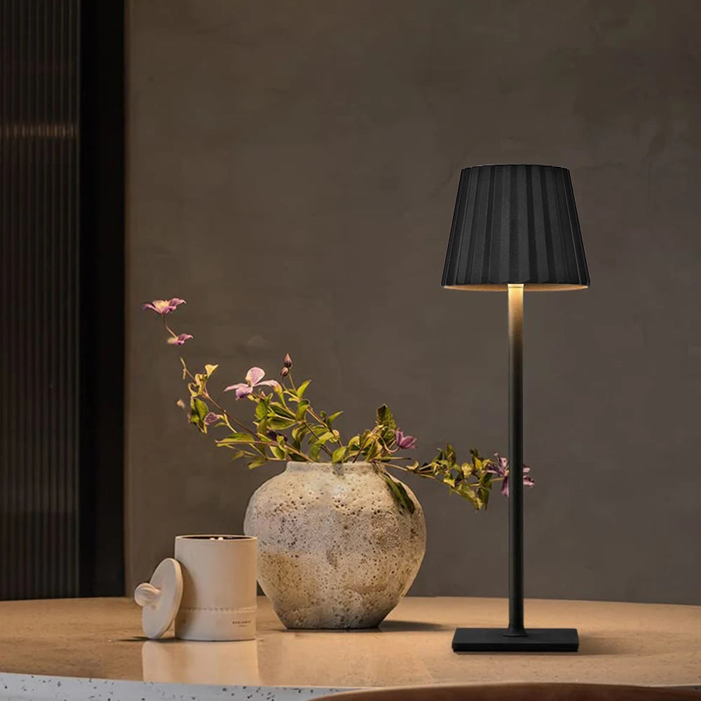 Lampe de chevet noir
