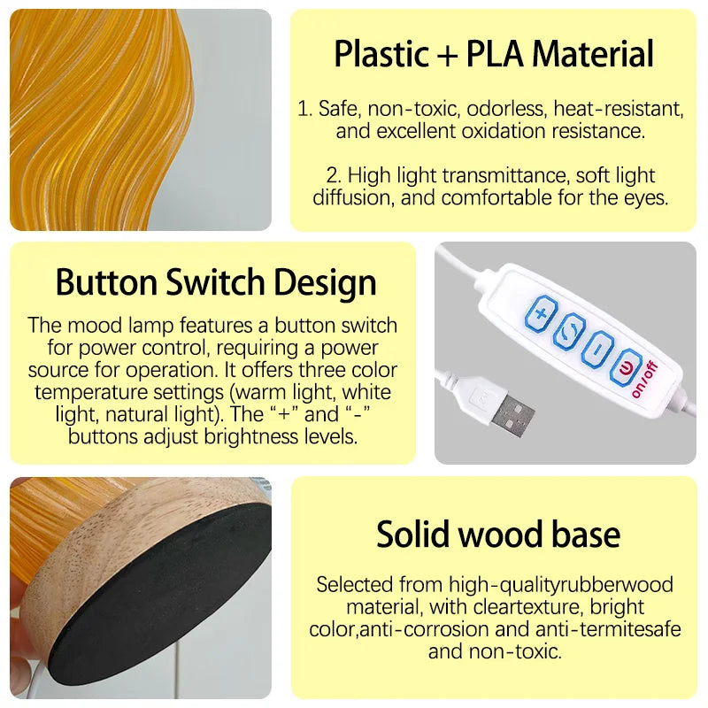 Lampe de chevet moderne