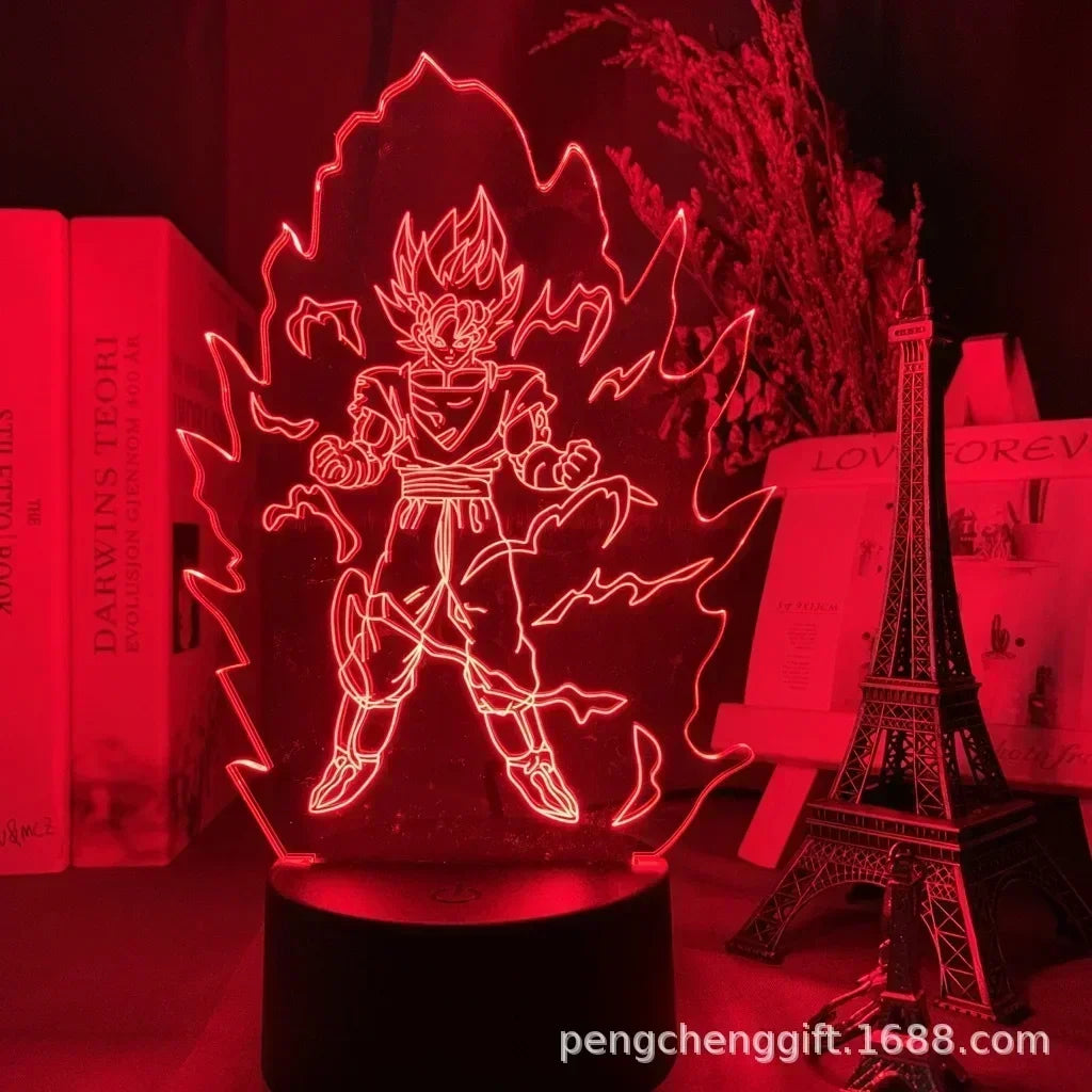 Lampe de chevet dragonball
