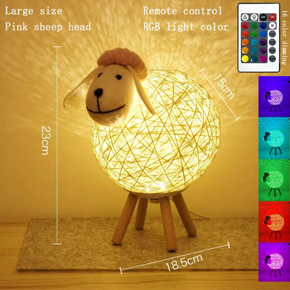 lampe de chevet mouton