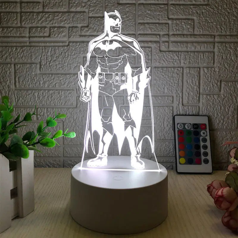 Lampe de chevet batman