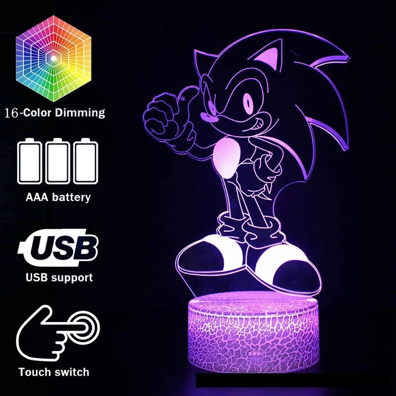 Lampe de chevet sonic
