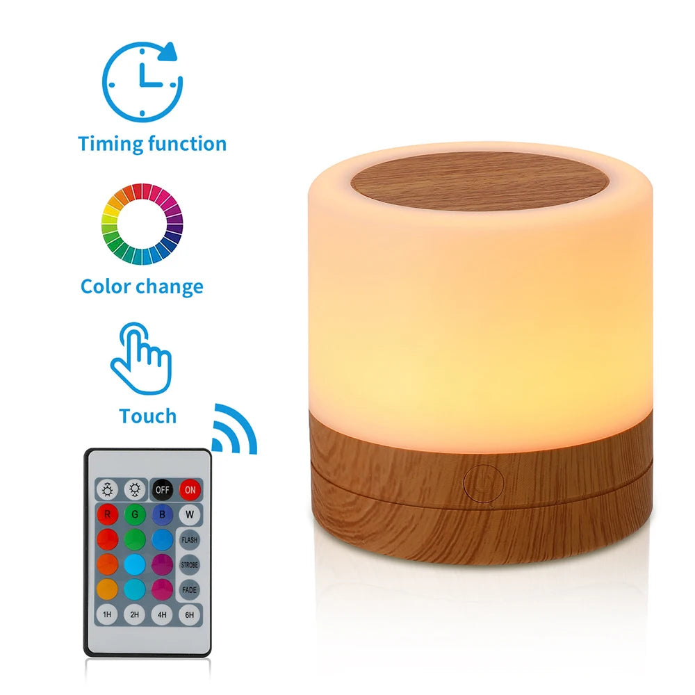Lampe de chevet tactile
