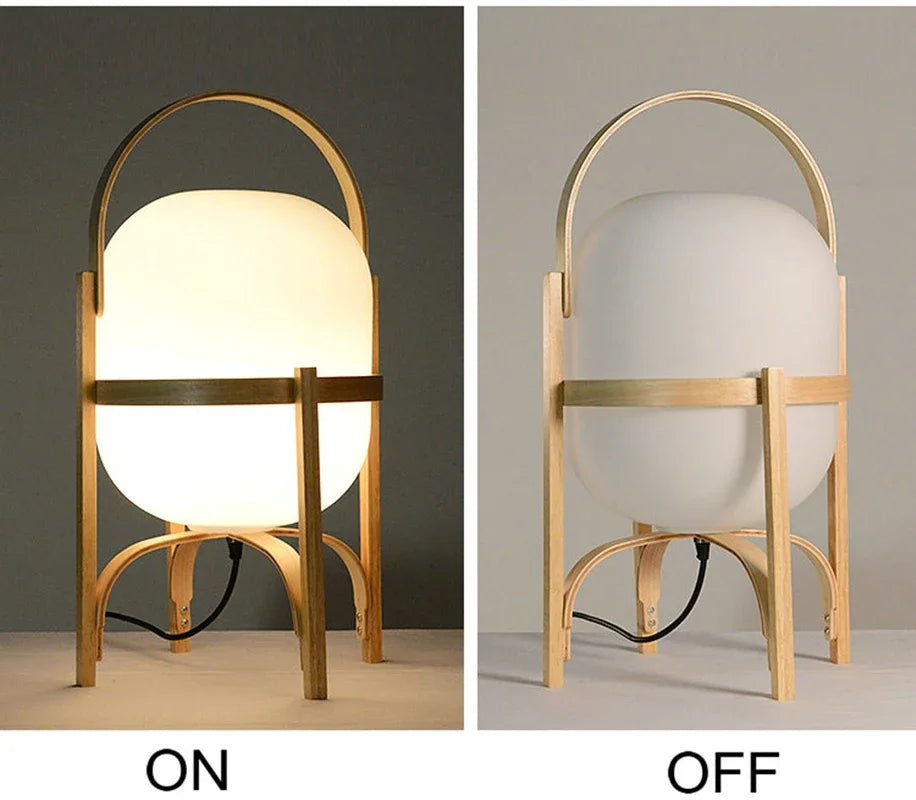 Lampe de chevet sur pied