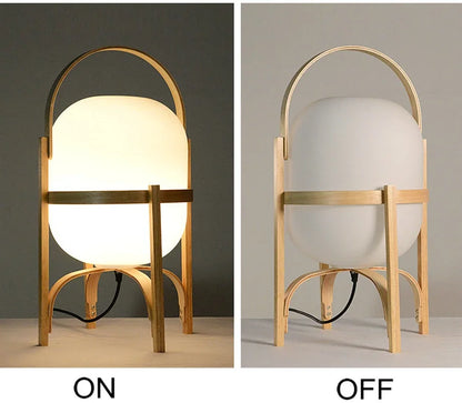 Lampe de chevet sur pied