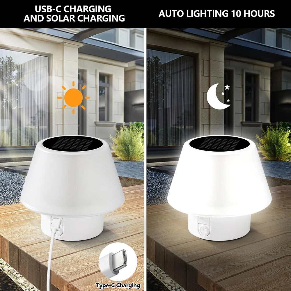 Lampe de chevet Solaire