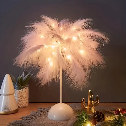 Lampe de chevet Plume