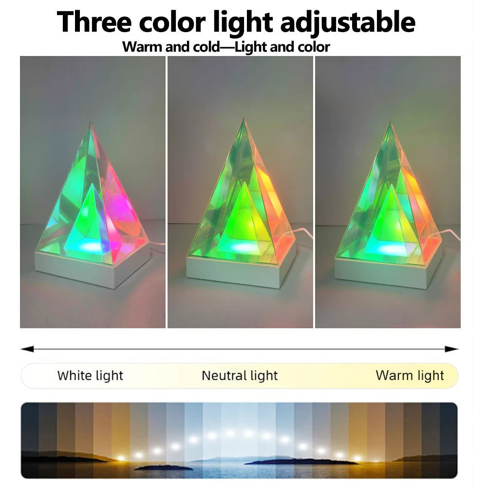 Lampe de chevet cube