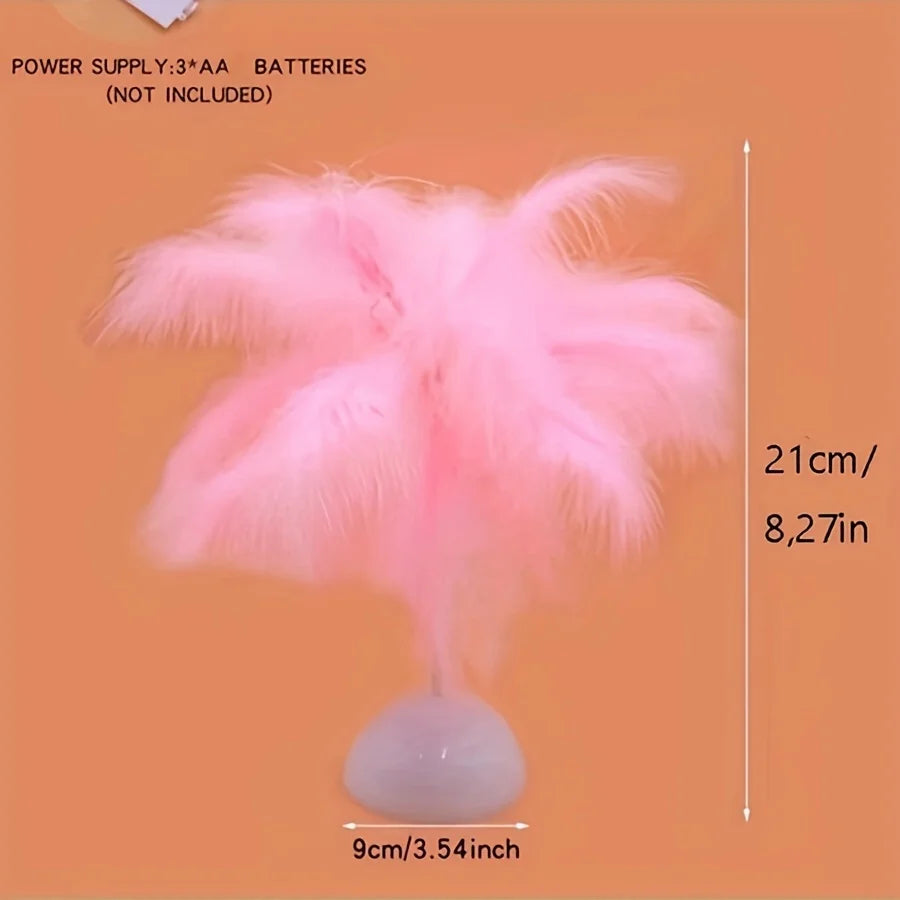 Lampe de chevet Plume