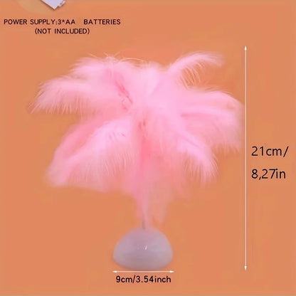 Lampe de chevet Plume