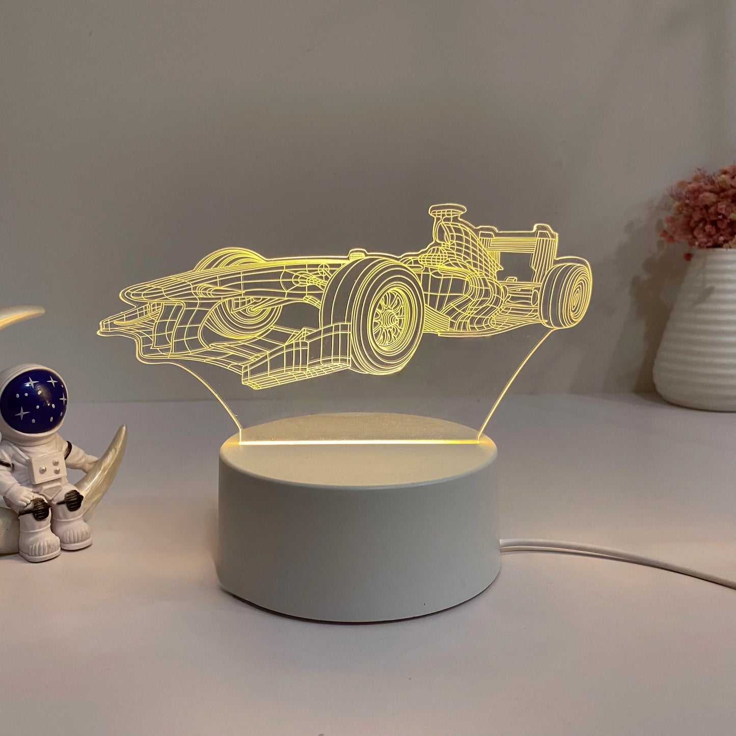 Lampe de chevet formule 1