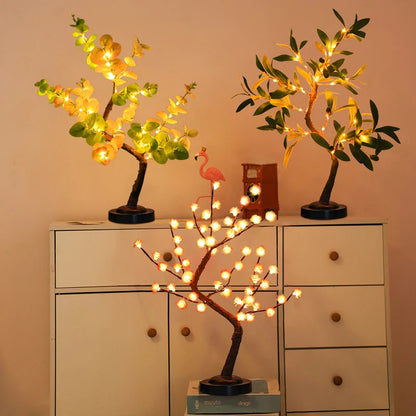 Lampe de chevet arbre