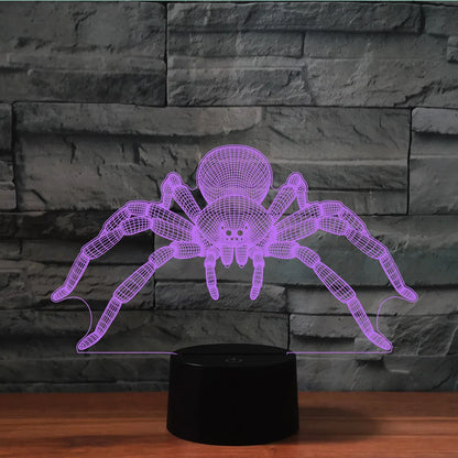 Lampe de chevet araignée