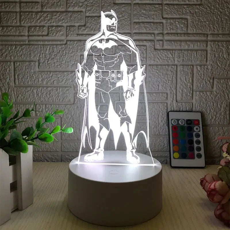 Lampe de chevet batman