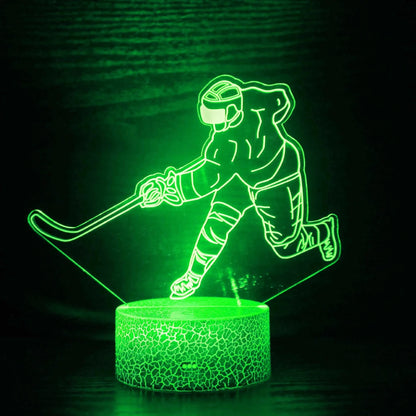 Lampe de chevet Hockey