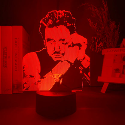 Lampe de chevet Johnny Hallyday
