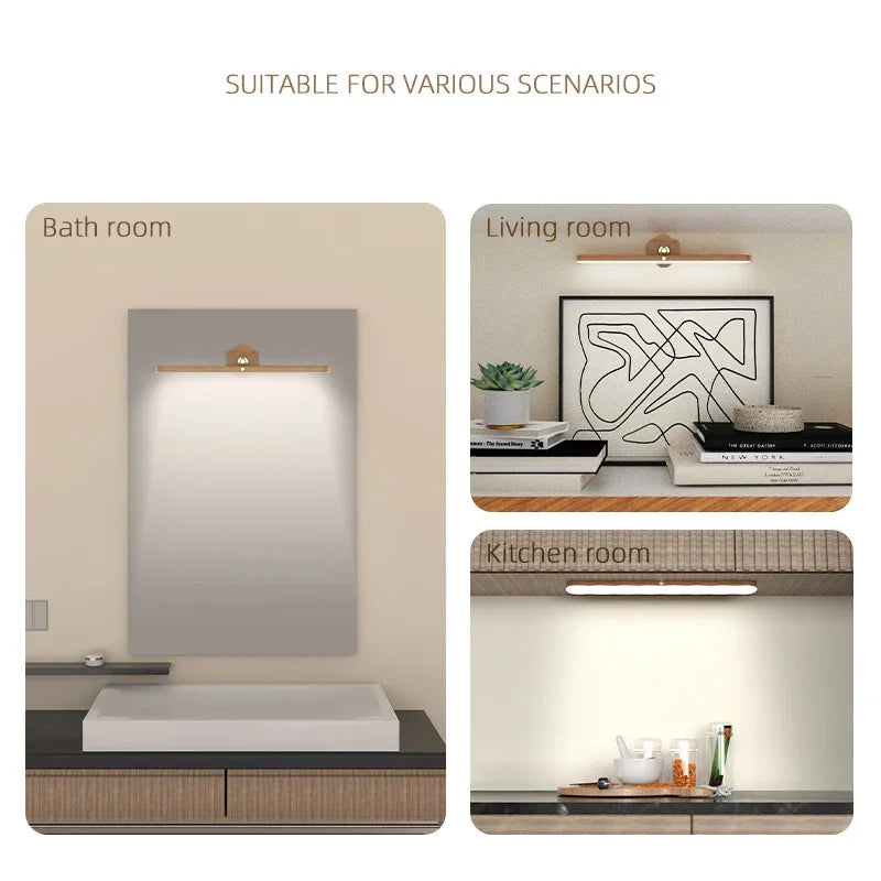 Lampe de chevet effet miroir