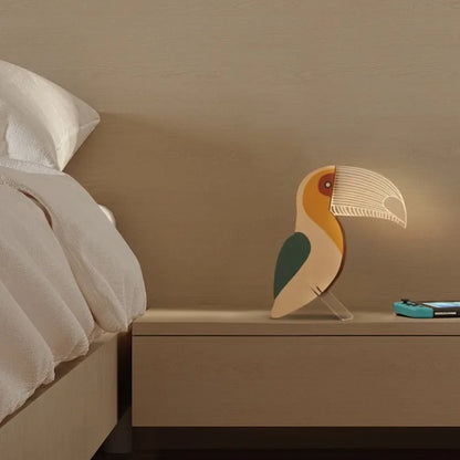 Lampe de chevet toucan