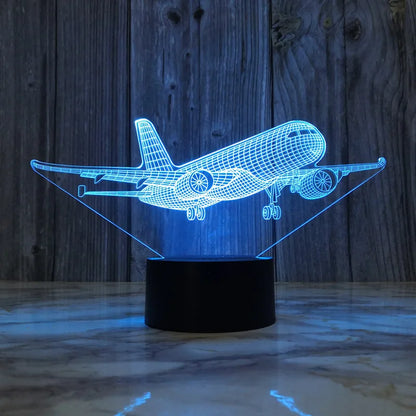 Lampe de chevet avion
