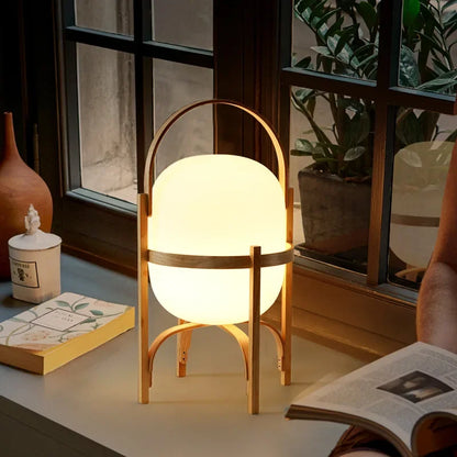 Lampe de chevet sur pied