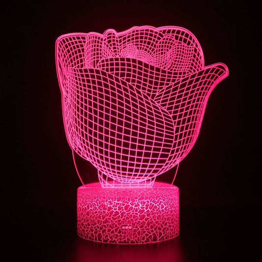 Lampe de chevet Rose