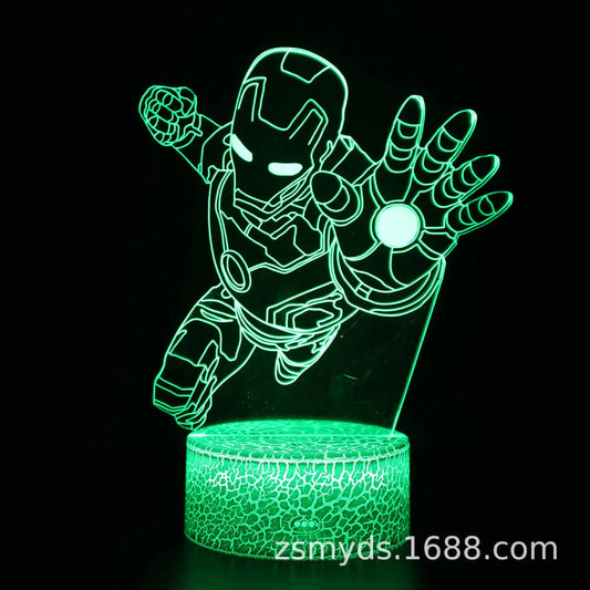 Lampe de chevet iron man
