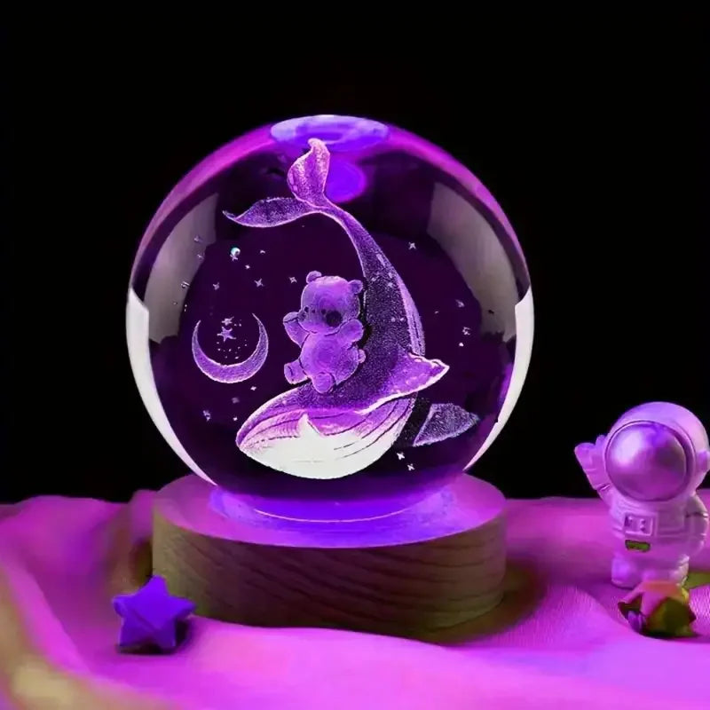 Lampe de chevet baleine