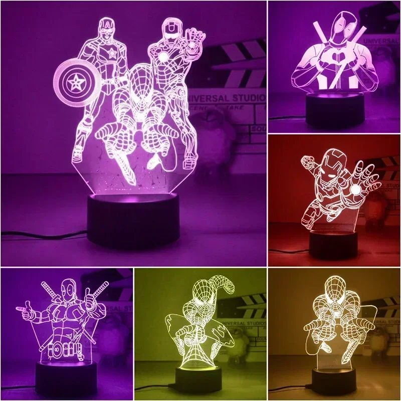 Lampe de chevet Marvel