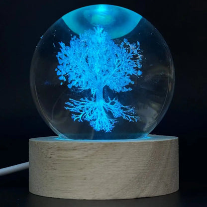 Lampe de chevet arbre de vie