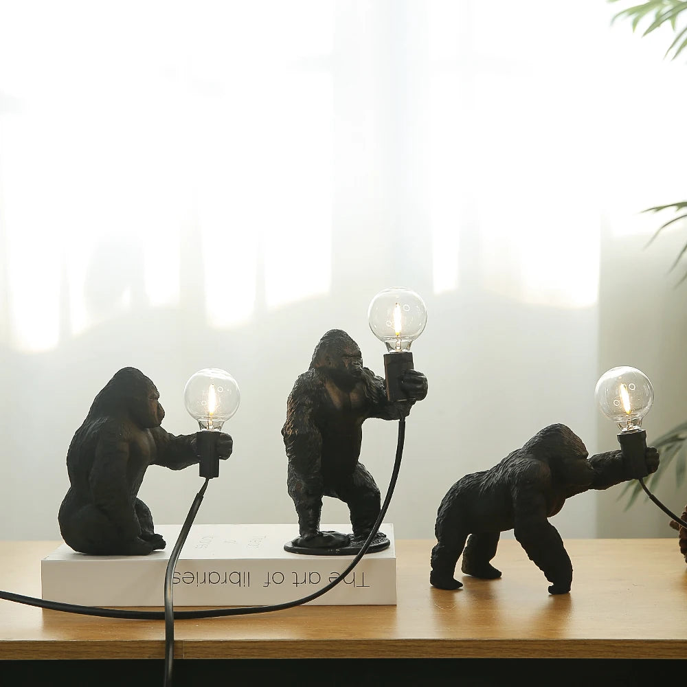 Lampe de chevet singe