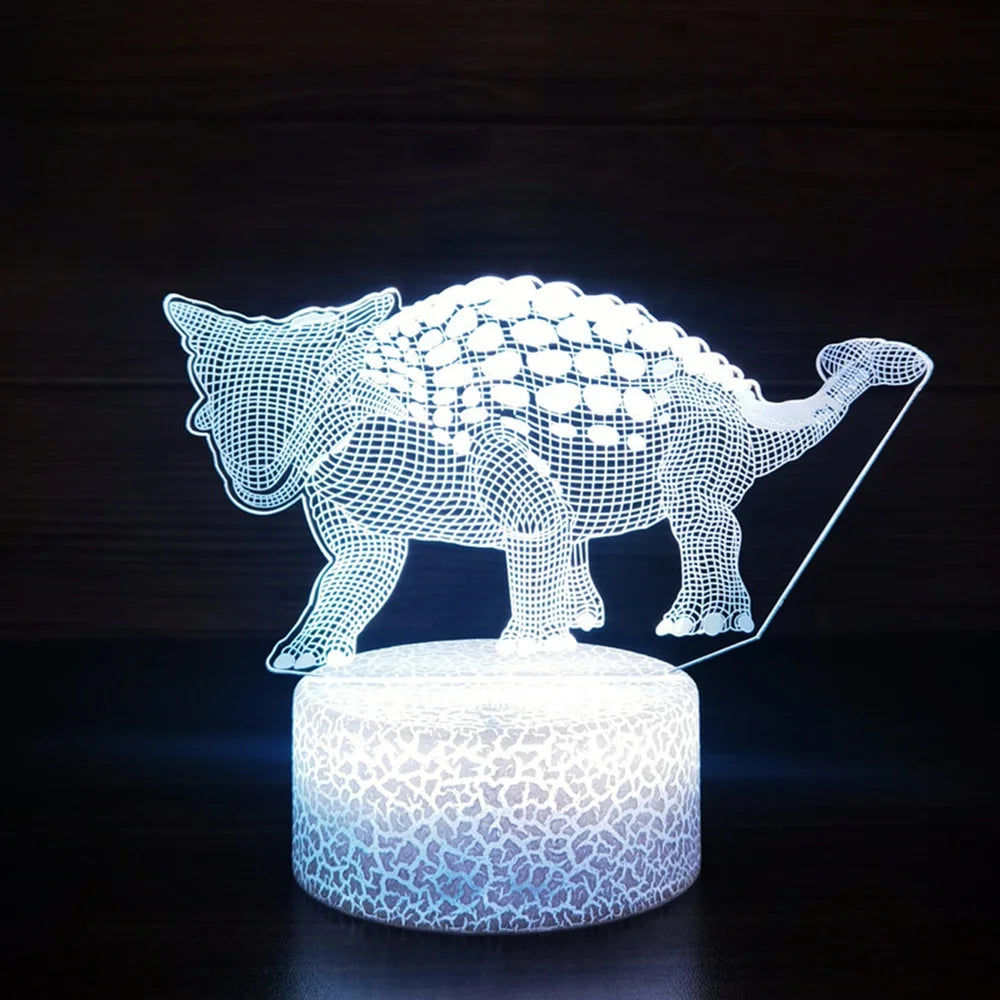 Lampe de chevet dinosaure