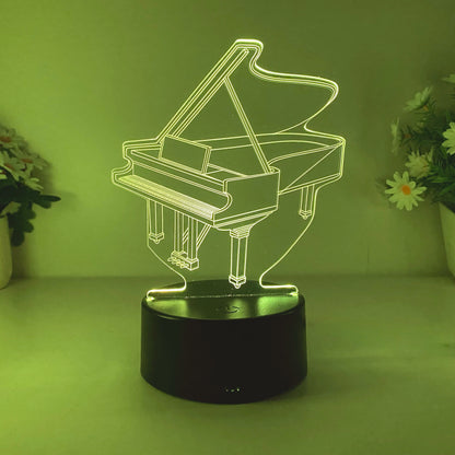 Lampe de chevet piano