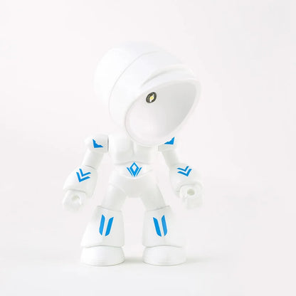 Lampe de chevet mini robot