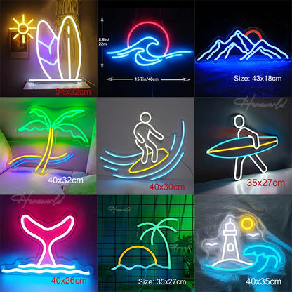 Lampe de chevet Bord de mer