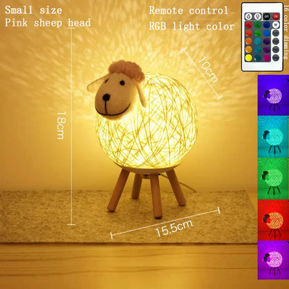 lampe de chevet mouton