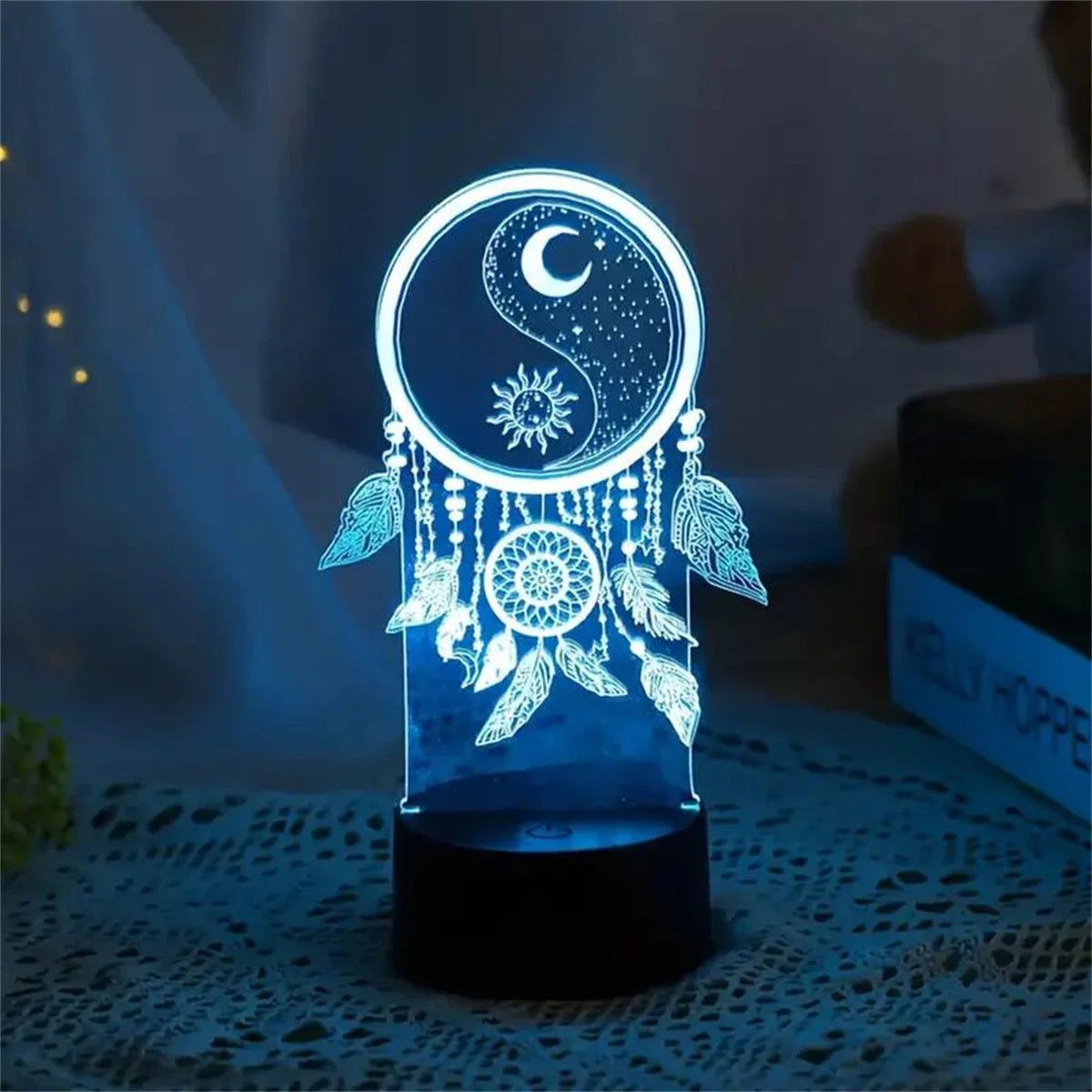 Lampe de chevet attrape rêve