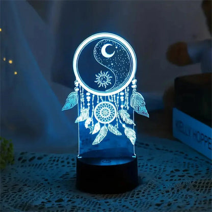 Lampe de chevet attrape rêve