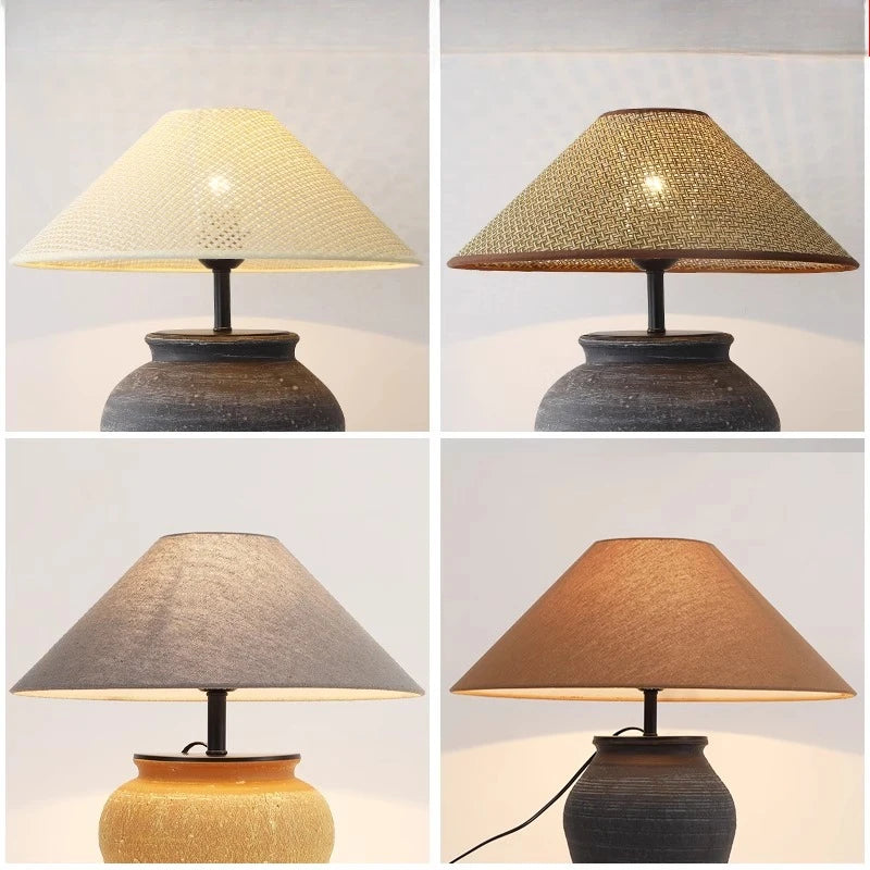 Lampe de chevet abat-jour