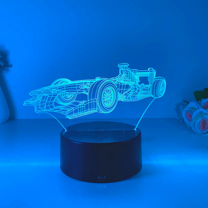 Lampe de chevet formule 1