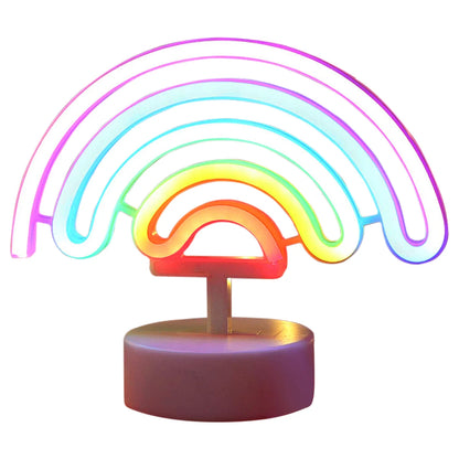 Lampe de chevet arc en ciel