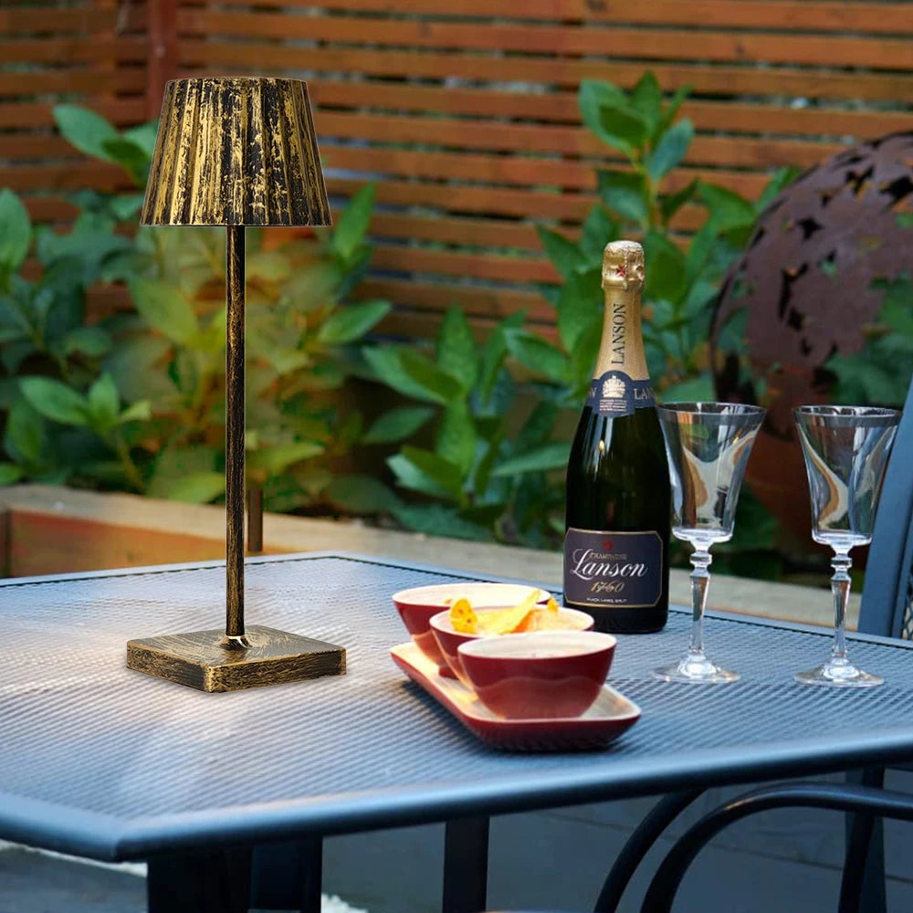 Lampe de chevet noir