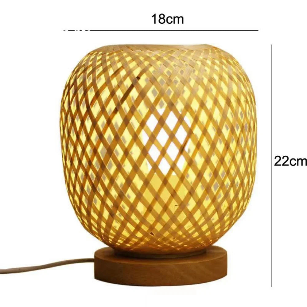 Lampe de chevet Bambou