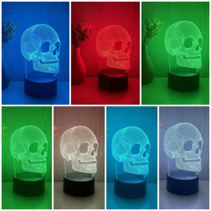 Lampe de chevet crâne