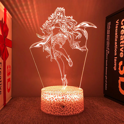 Lampe de chevet Genshin Impact