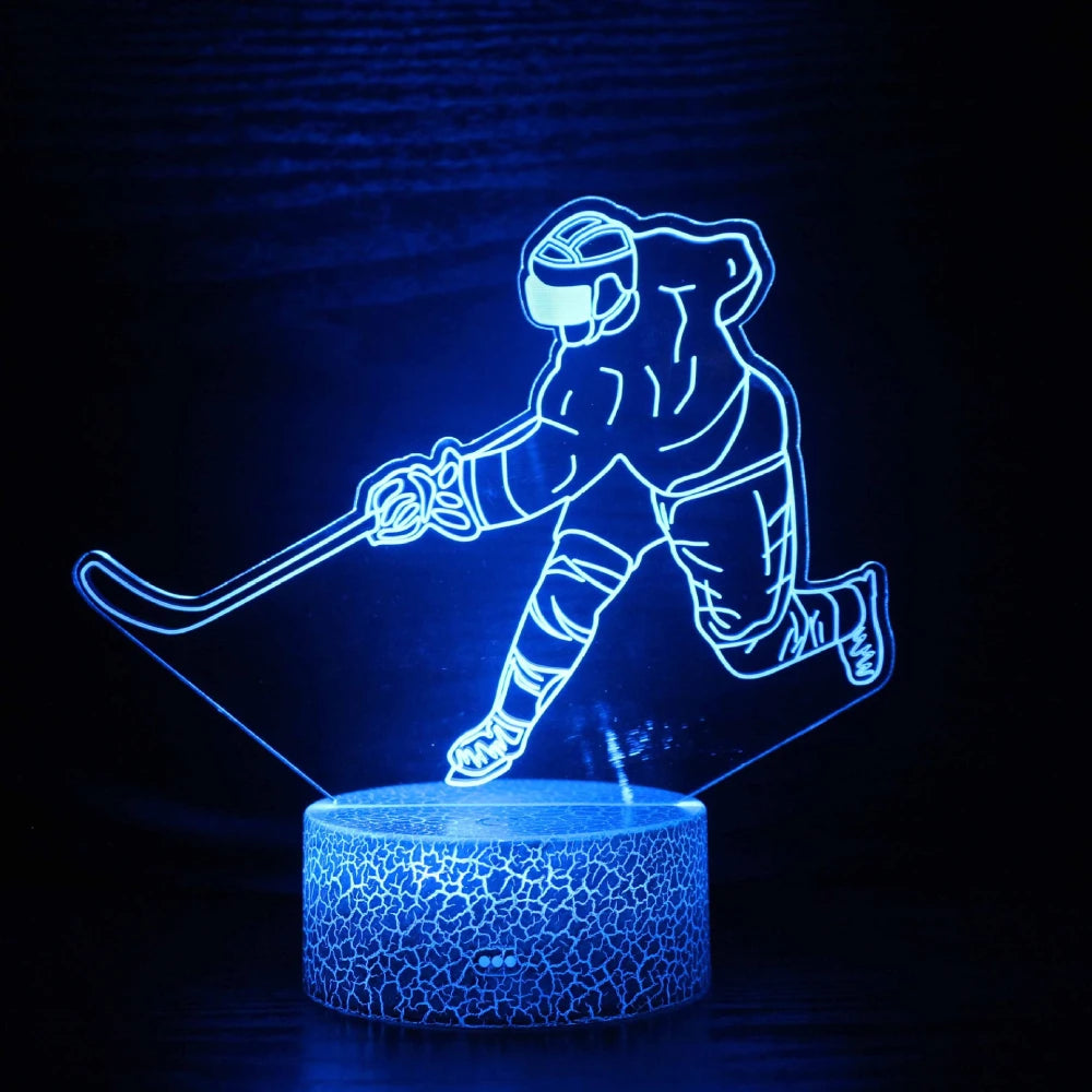 Lampe de chevet Hockey